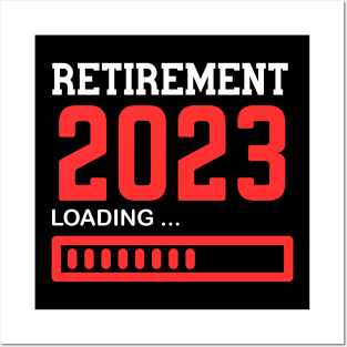 Vintage Retirement 2023 Gift Idea Posters and Art